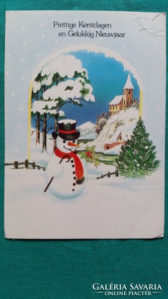 Christmas card, ran