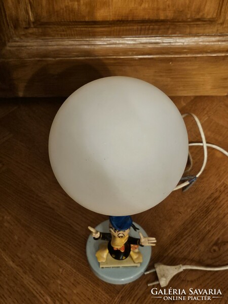 Vintage lamp with Donald duck (disney)