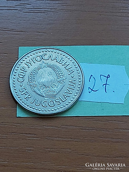 Yugoslavia 100 dinars 1987 copper-zinc-nickel 27
