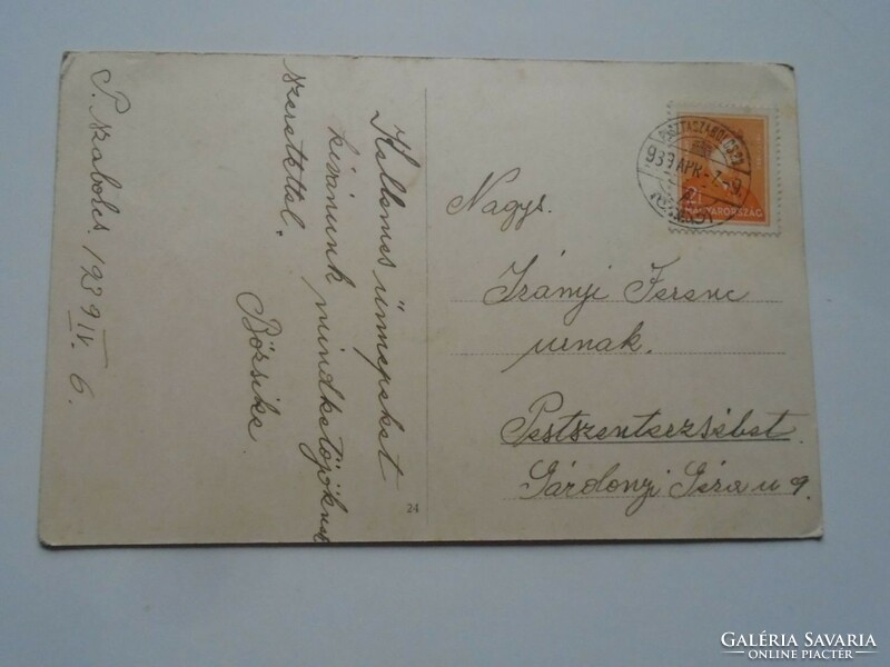 D201850 old Easter paper - Puszta Szabolcs pu 1939