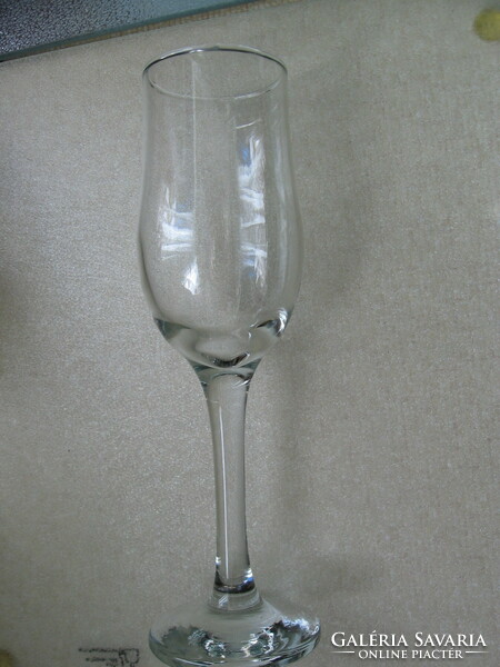 Tulipán alakú pezsgős, boros pohár készlet 6 db-os