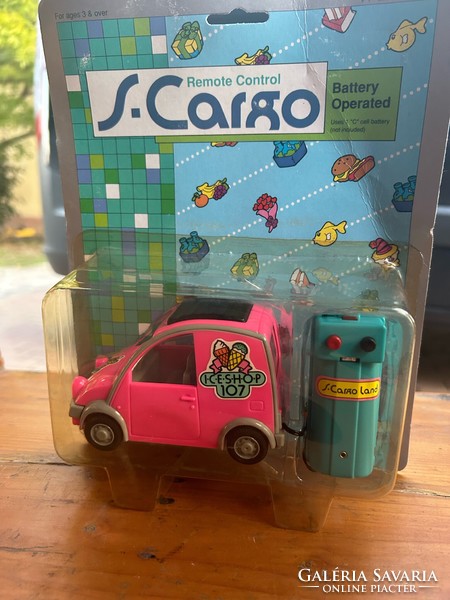 S.Cargo land remote control retro small car for sale in its original unopened packaging
