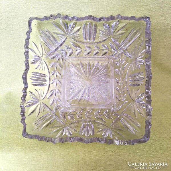 Glass, crystal bowl (square)
