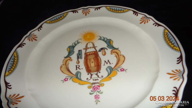 Limoges remy martin, decorative plate, limited edition, 25 cm