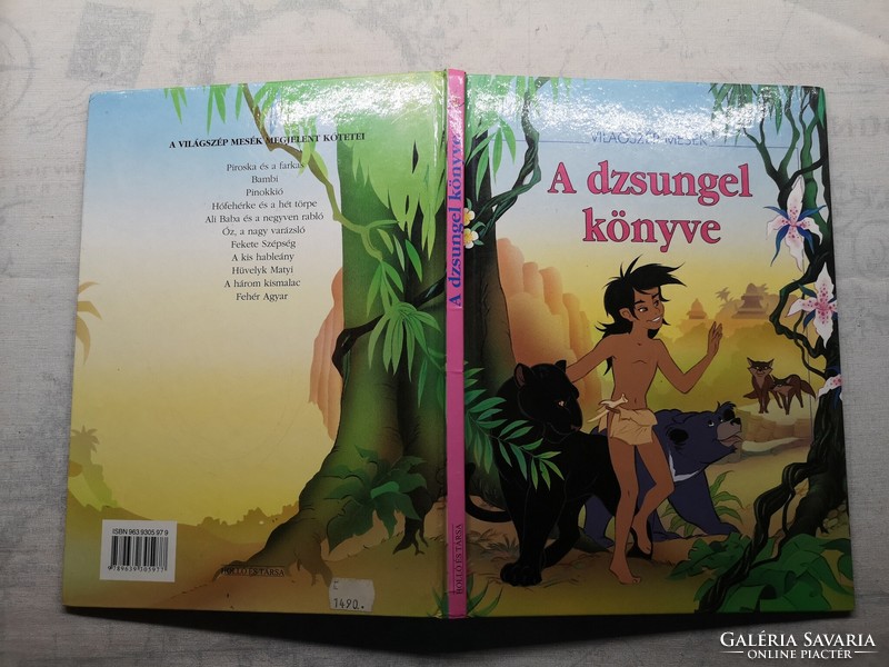 A. Van gool - world beautiful tales - the book of the jungle