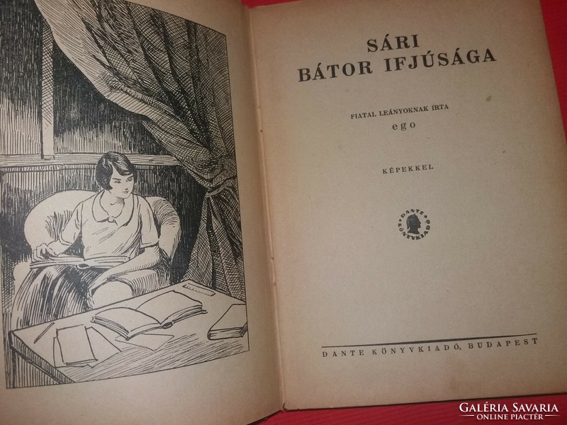 1942. Ego - ﻿fried margit: the brave youth of Sári novel book according to the pictures dante