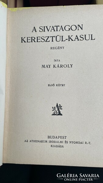 Igazi ritkaság Karl May antik könyvek 17 db