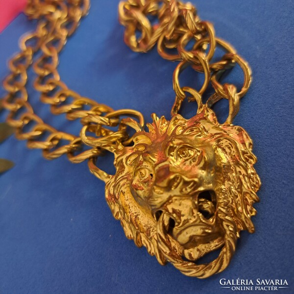 Gilded Israeli necklaces, 2 cm