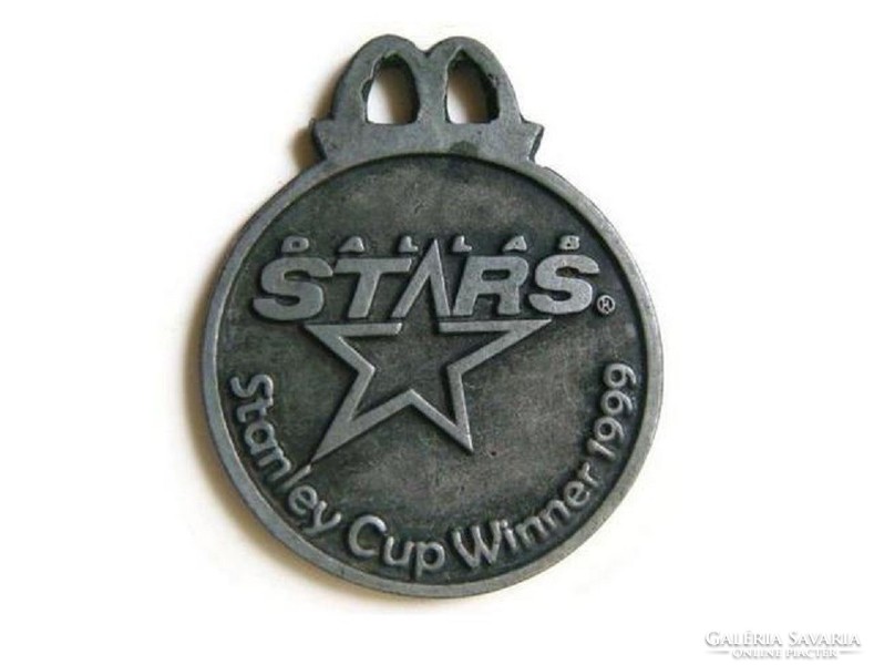 Dallas stars Stanley Cup Winner 1999 Vas János emlékérem lázsiás