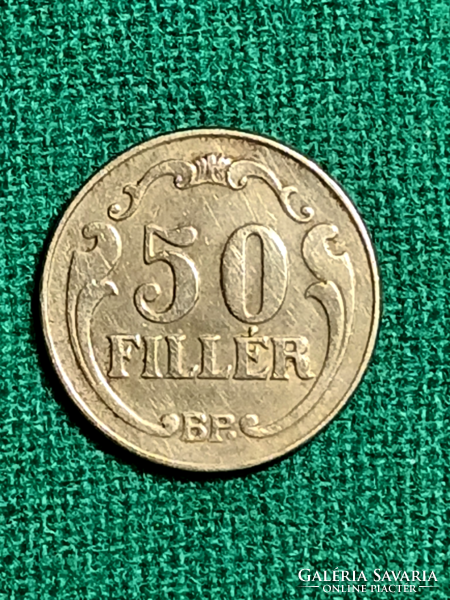 50 Fillér 1926 ! Az Első Év ! Szép!