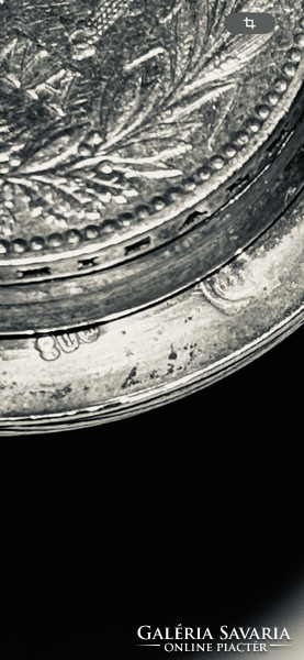 Igen ritka Aranypénz tartó  Ezüst (800) szelence a századfordulóból 17.7 gramm személyesen és postán