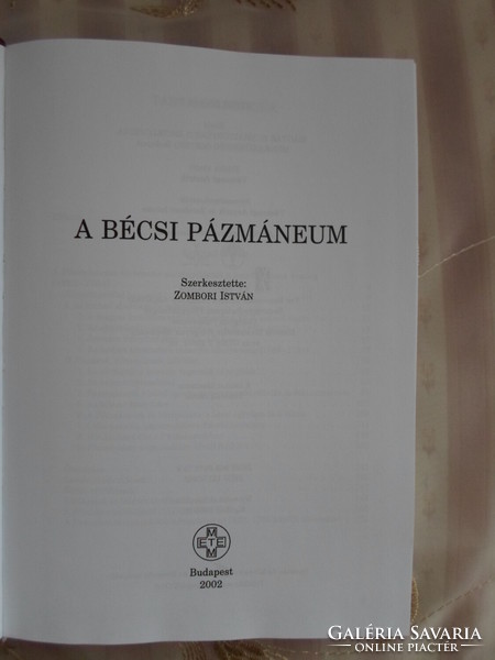 A bécsi Pázmáneum (METEM Könyvek 37., 2002)