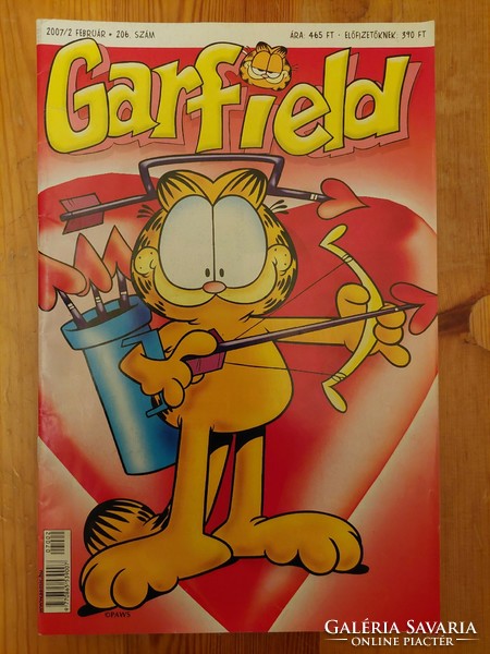 Jim Davis: Garfield képregény 2007/2 február 206 (Akár INGYENES szállítással)