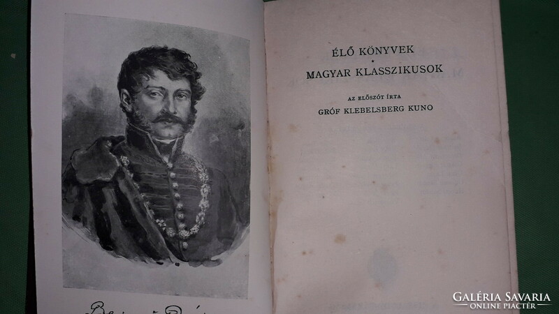 1900.Antique Hungarian classics: book of works by Dániel Berzsenyi according to the pictures, Franklin