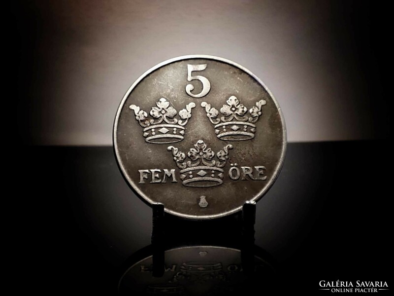 Sweden 5 cents, 1948