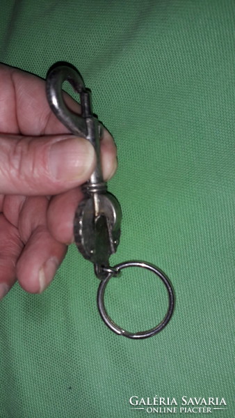 1970 - S years hb cigarette advertisement double-sided metal bottle opener key ring with carabiner according to the pictures 2