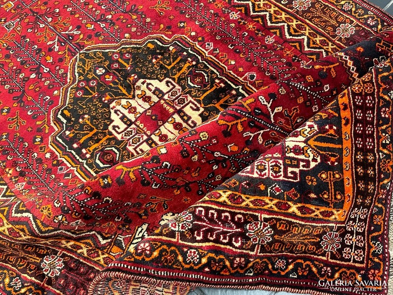 Iranian Quasquai handmade wool rug 260cmx160cm