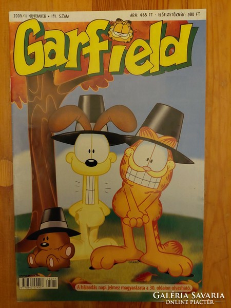 Jim Davis: Garfield képregény 2005/11 november 191 (Akár INGYENES szállítással)