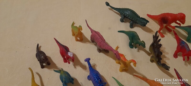 Dínó dinoszaurusz játékfigura 5-10cm 47db egyben