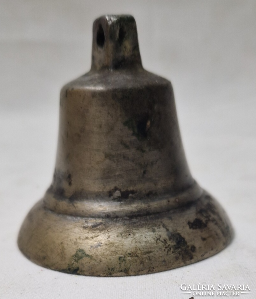 Antique copper bell, bell, in preserved condition 130 g.