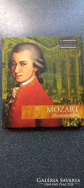 Mozart mesterdarabok CD( zeneszerzés klasszikusai)