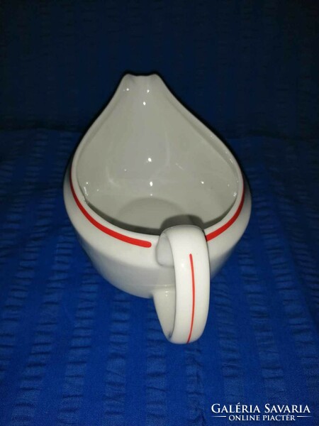 Marked porcelain sauce bowl (a14)