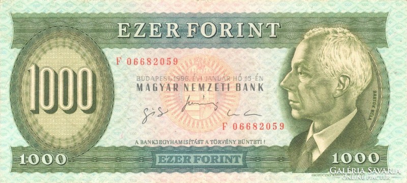 1000 Forint 1996 