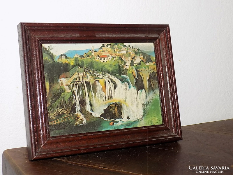 Miniature, Czöntváry Kosztka Tivadar, Jajce Waterfall
