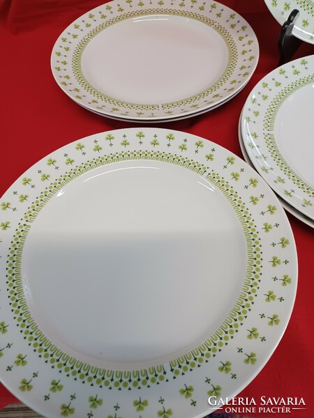 Flat plate with Alföldi parsley / clover