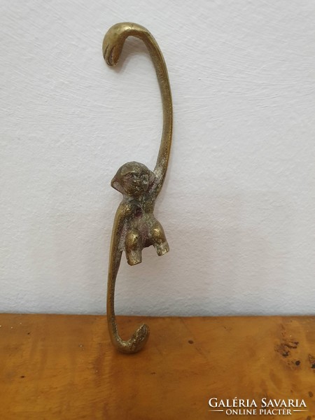Brass monkey hanger