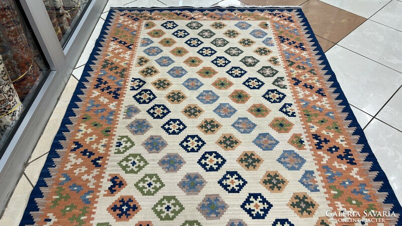 3577 Iranian kilim, kilim 100% wool handmade wool carpet 126x178cm free courier