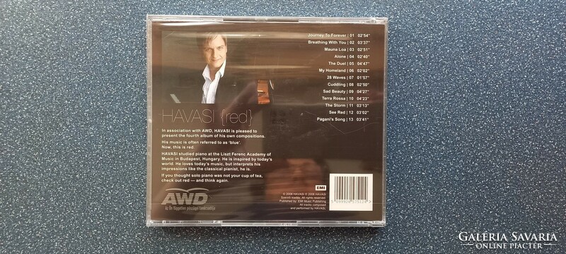 Havasi(red) solo piano CD bontatlan