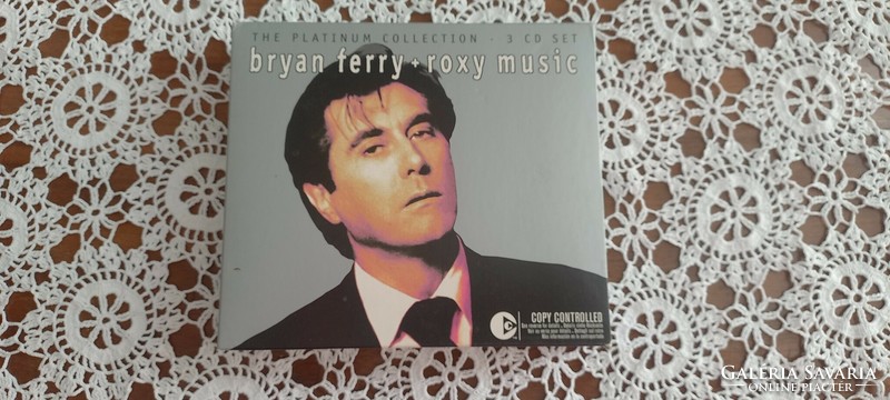 Bryan ferry+roxy music 3 cds in box platinum collection