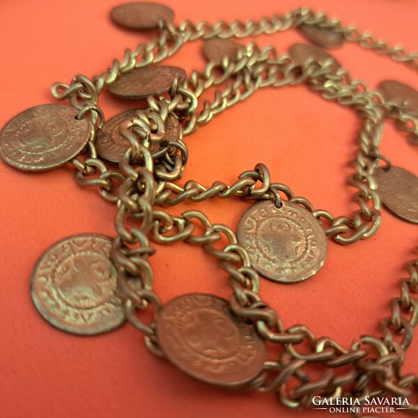 Old oriental necklaces 80 cm