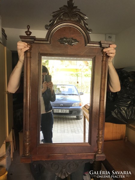 Mirror in a very nice frame (tin German?)