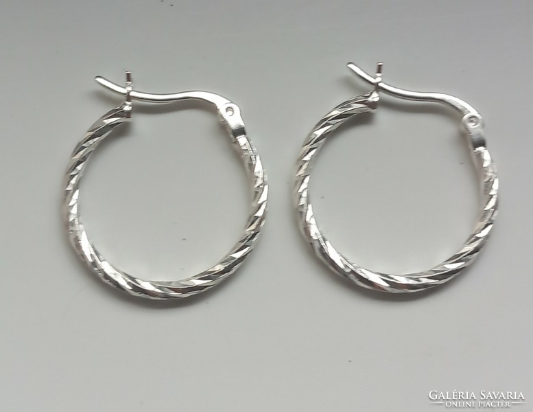 925 Silver hoop earrings