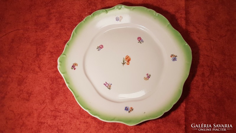 Unmarked porcelain tray 27 cm x 25 cm
