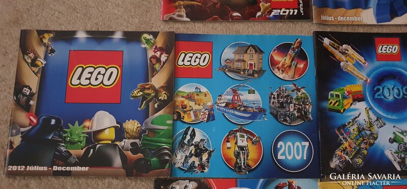 Lego katalógusok 2007-2012