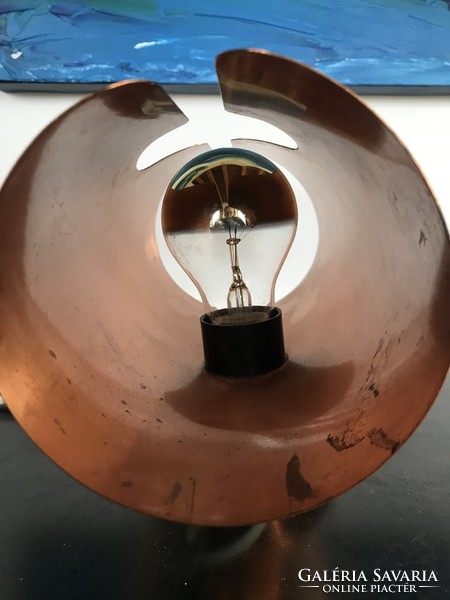 Beautiful industrial art retro red copper wall lamp, a timeless piece