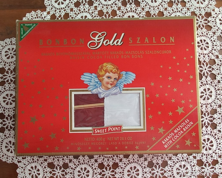 Bonbon gold bacon candy box 1998