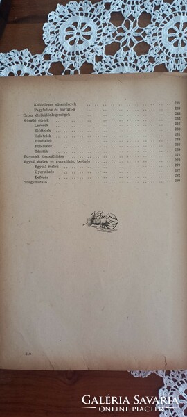 Szakácskönyv 1954 Kereskedelmi kiadó