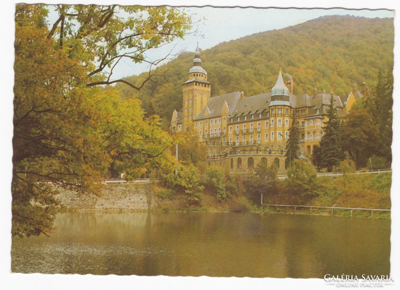 Lillafüred palace hostel sot-resort - old postcard