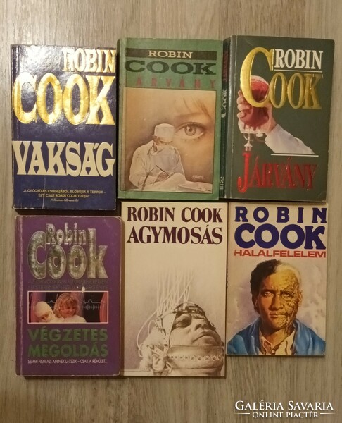 Robin Cook könyvek.
