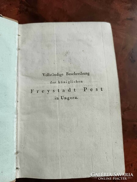 Schams [Ferenc], Franz: Vollständige Beschreibung der königlichen Freystadt Pest in Ungern. Könyv