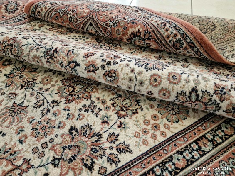 Tabriz motívumos 240x300 gyapjú perzsa szőnyeg Z38 házhoz szállítással