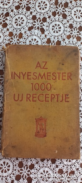 Az inyesmester 1000 új receptje 1935