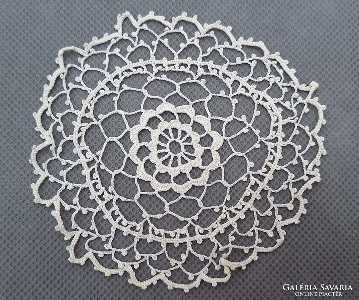 Old lace porcelain, 10 cm under decorative object.