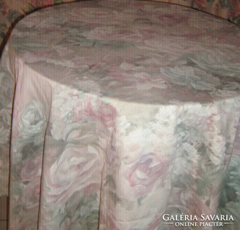 Beautiful vintage rose curtain