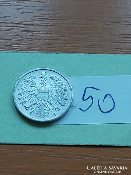 Austria Austrian 2 groschen 1968 alu. 50