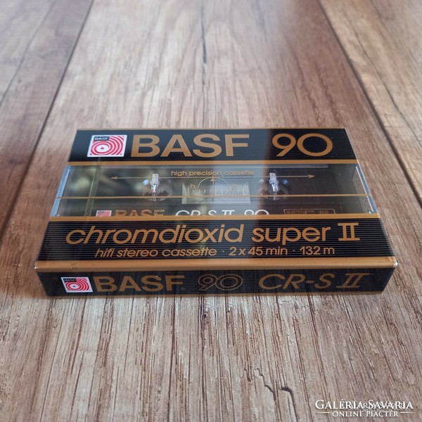BASF 90 chromdioxid super II magnó kazetta